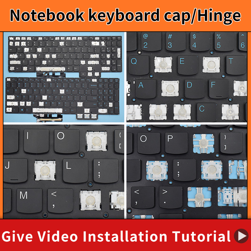 Gaming Keyboard Hp - Ersatz-Tastenkappen Scharnier für Lenovo IdeaPad Gaming