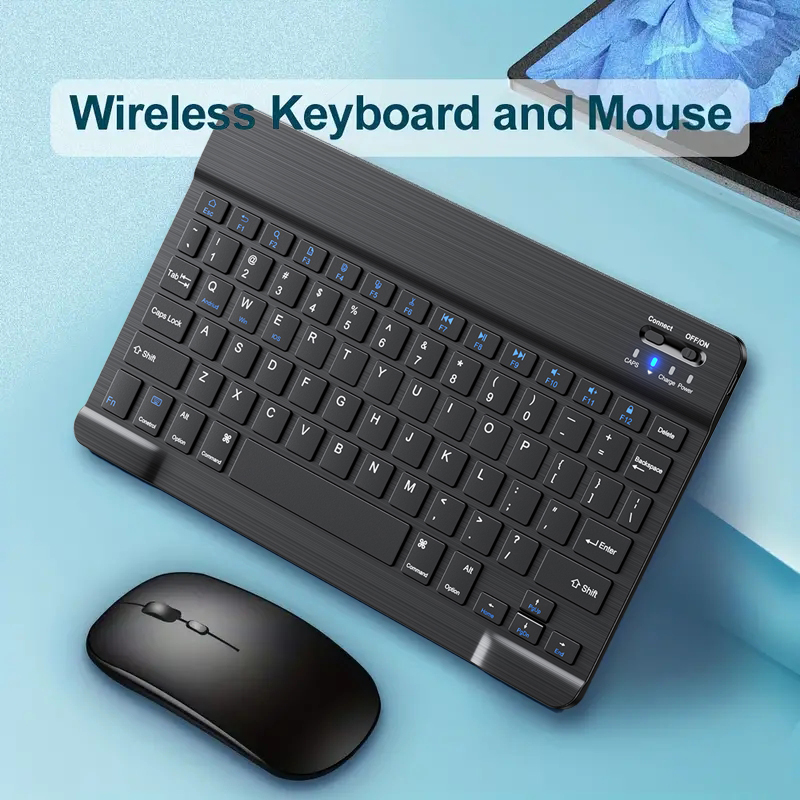Gaming Keyboard Wireless - 2026 Neue kabellose Tastatur, Bluetooth-kompatible Maus-Kombination,