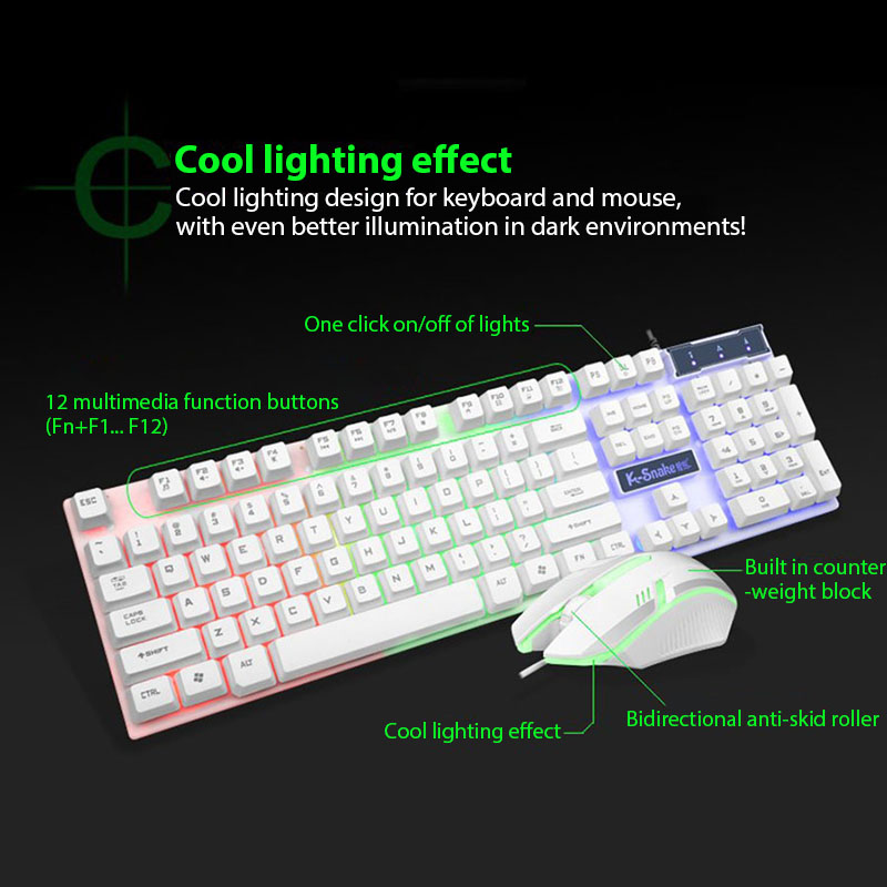 KM320 Tastatur- und Maus-Set,  – Gaming Keyboard And Mouse Combo Wireless Bewertung und Preis