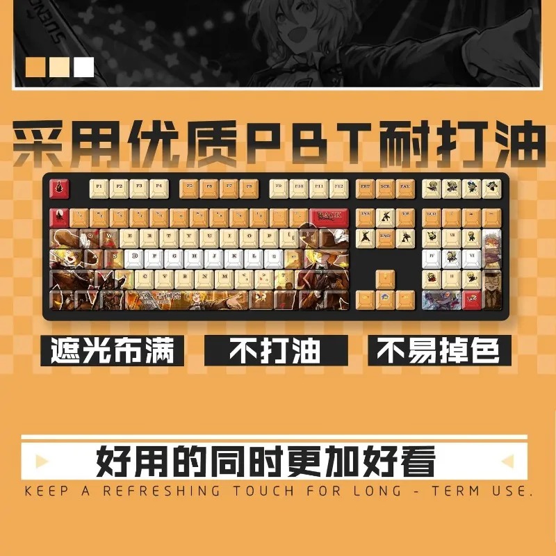 Themen-Gaming-Tastatur-Keycaps – Gaming Keyboard Mechanical Bewertung und Preis
