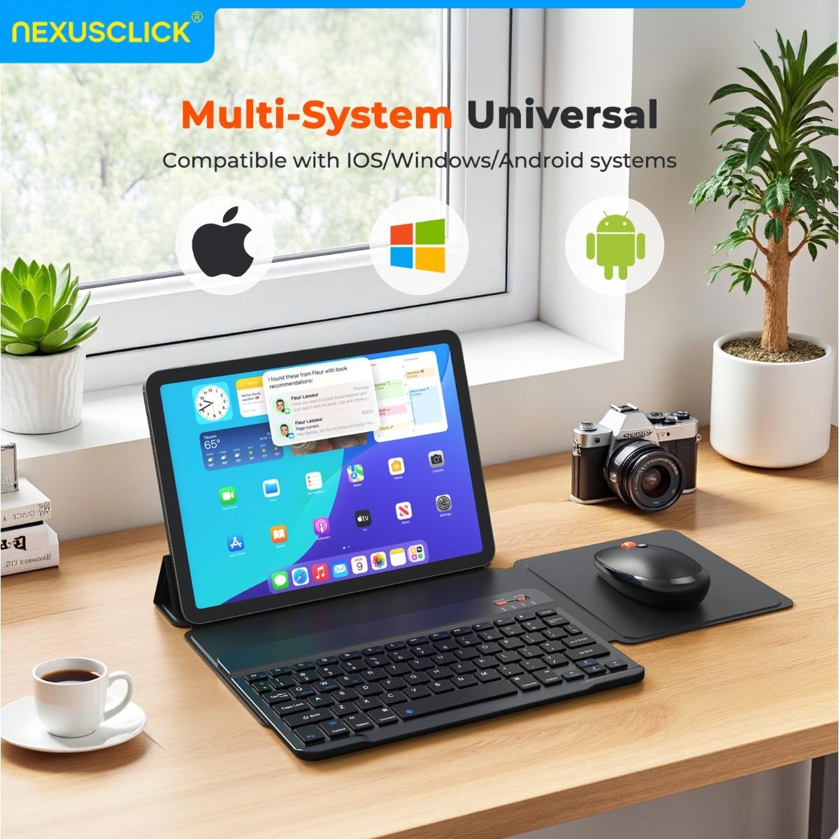 NexusClick Bluetooth Tastatur- – Gaming Keyboard And Mouse Combo Wireless Bewertung und Preis