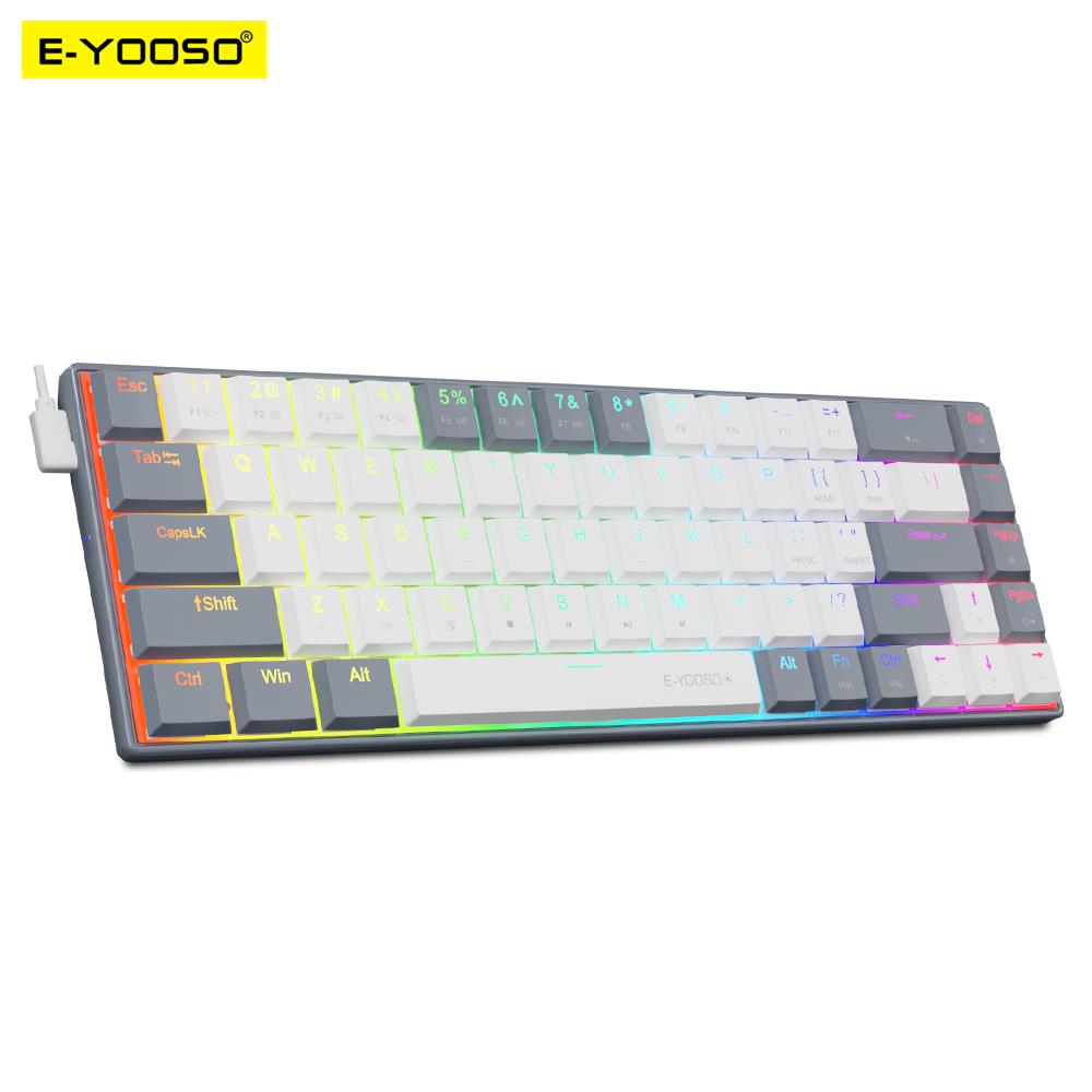 E-YOOSO A68 RGB Mini Slim USB  – Gaming Keyboard Budget Bewertung und Preis