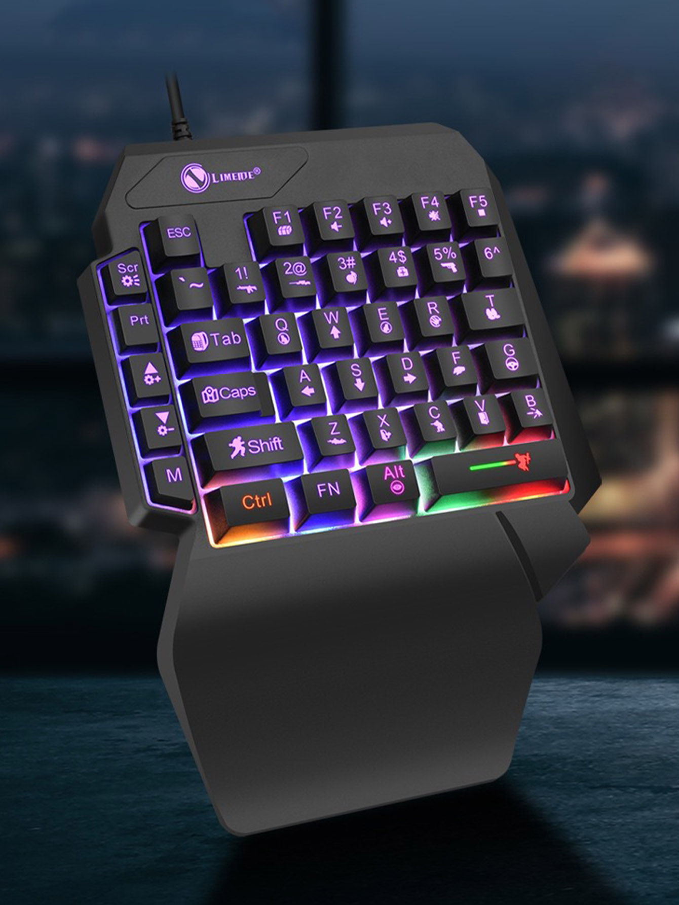 Mechanische Einhand-Gaming-Tas – Gaming Keyboard Half Bewertung und Preis