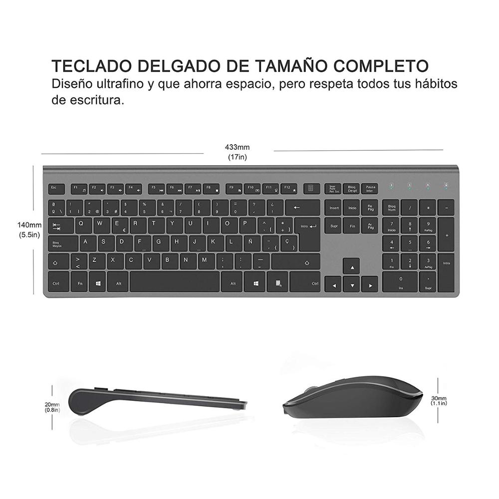 Kabelloses Tastatur- und Maus- – Gaming Keyboard And Mouse Combo Wireless Bewertung und Preis