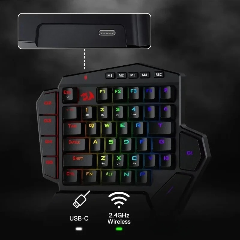 Neue Redragon K585 PRO Kabello – Gaming Keyboard Half Bewertung und Preis