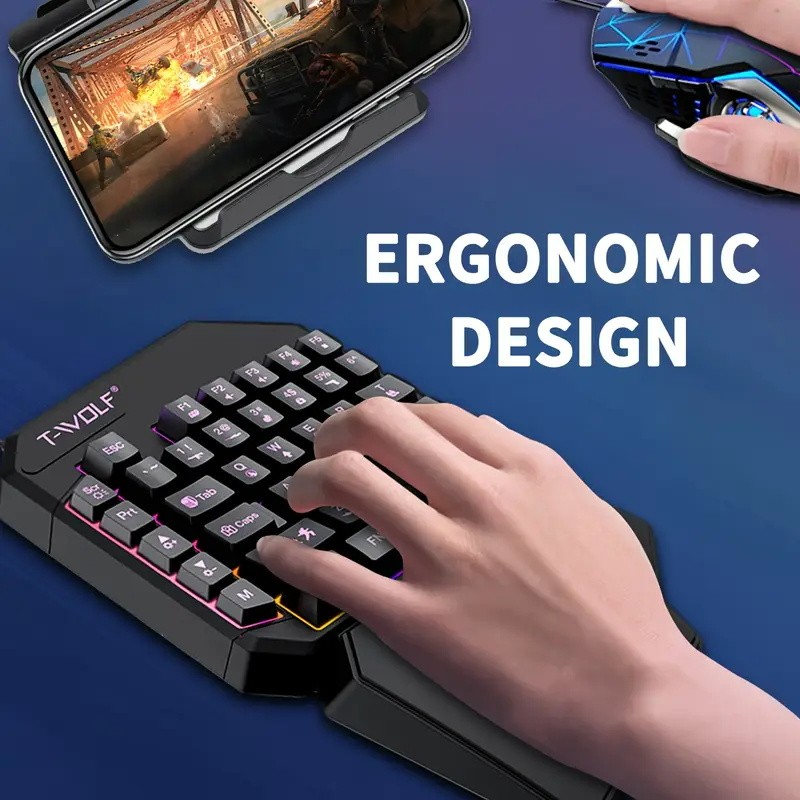 FocusOnPC TF900 2-in-1 Mobiler – Gaming Keyboard Half Bewertung und Preis