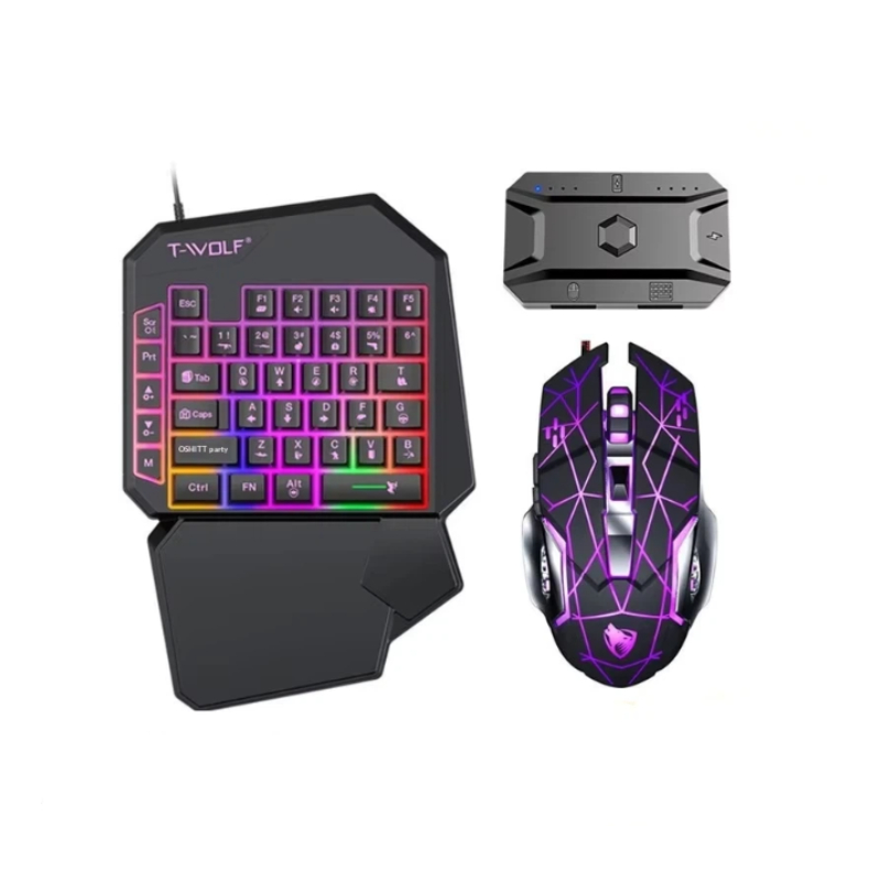 T-Wolf Tf950 5-in-1 Einhand-Ga – Gaming Keyboard Half Bewertung und Preis