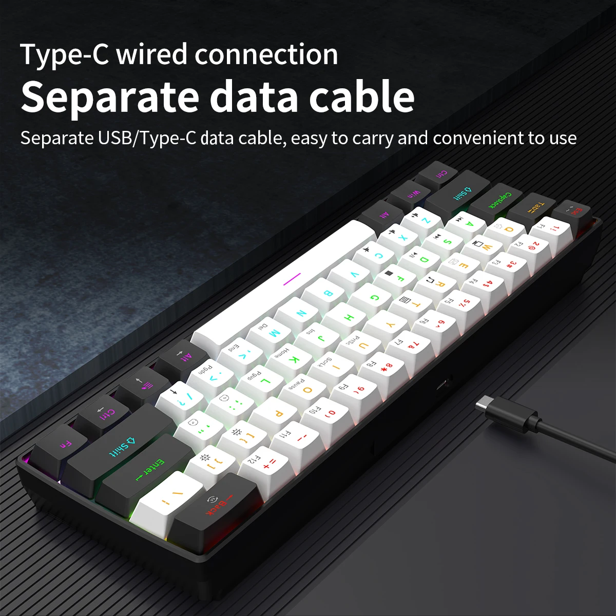 60 % kabelgebundene mechanisch – Gaming Keyboard Budget Bewertung und Preis