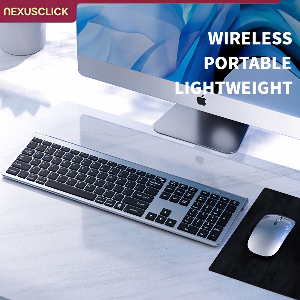 NexusClick 104 Tasten, kabello – Gaming Keyboard And Mouse Combo Wireless Bewertung und Preis