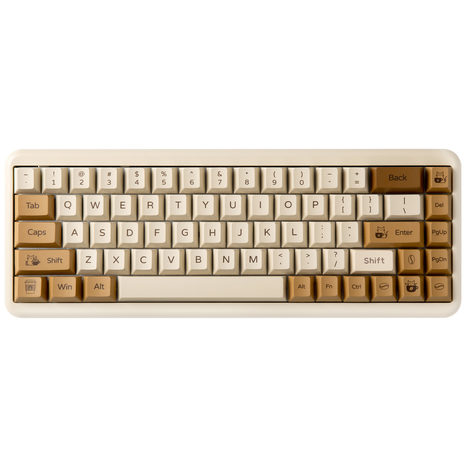 YUNZII Coffee Cat PBT-Tastenka – Gaming Keyboard Extension Bewertung und Preis