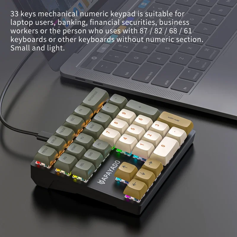 K33 Kabelgebundener mechanisch – Gaming Keyboard Half Bewertung und Preis