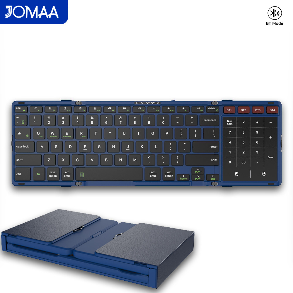 JOMAA Faltbare Bluetooth-Tasta – Gaming Keyboard Number Pad Bewertung und Preis