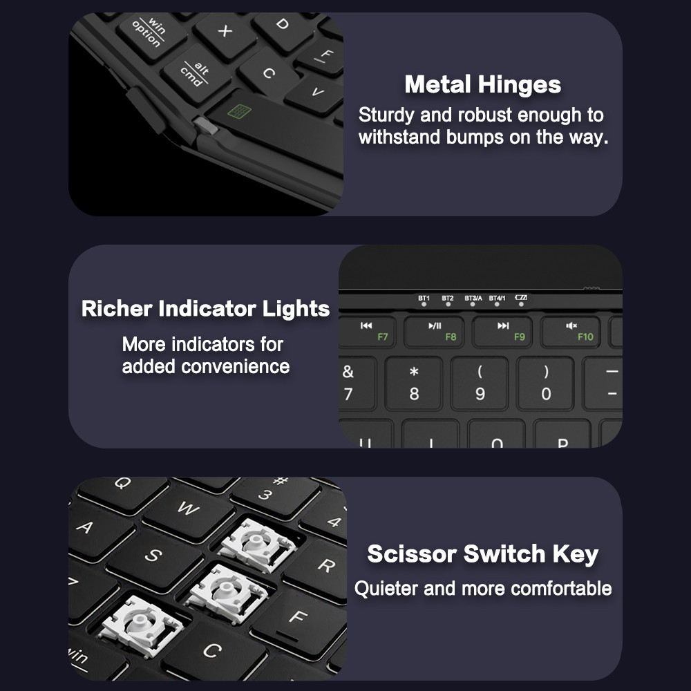 JOMAA Faltbare Bluetooth-Tasta – Gaming Keyboard Number Pad Bewertung und Preis